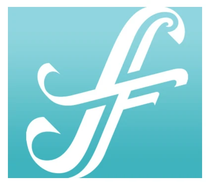 Logo of Fancy Finds, a home and furniture store in Charlotte, NC