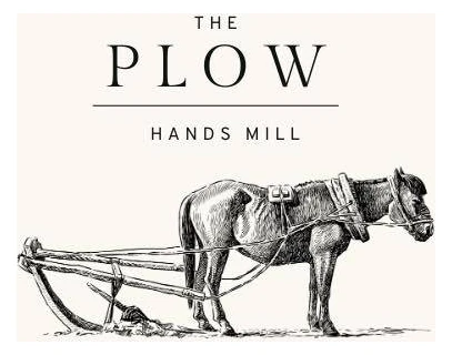 Logo of The Plow at HandMill, an antique store in Charlotte, NC